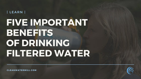 Five Important Benefits of Drinking Filtered Water