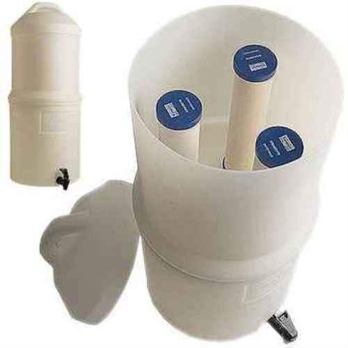 TRK Drip Ceradyn Gravity Personal or Group Water Filter, Long-Lasting Up to 150,000L, Cleanable 0.2 Micron Ceramic Elements for RV, Cabins, Base Camps and Emergency Preparedness