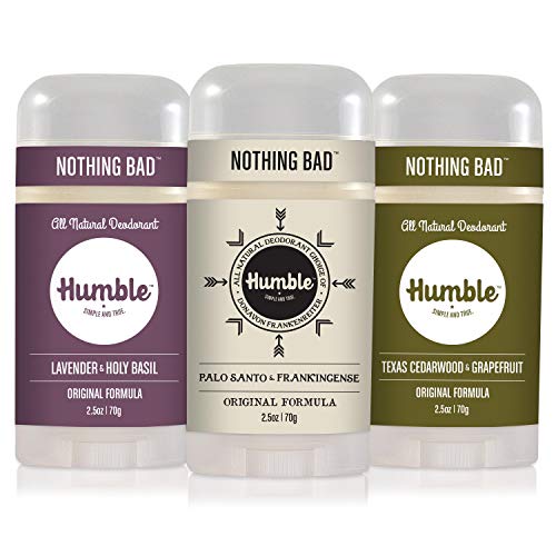 Humble All Natural Deodorant |Aluminum and Paraben Free