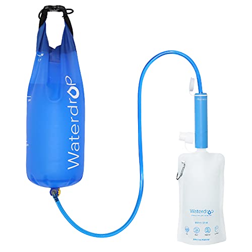 Waterdrop Gravity Water Filter Straw - Portable Water Purifier