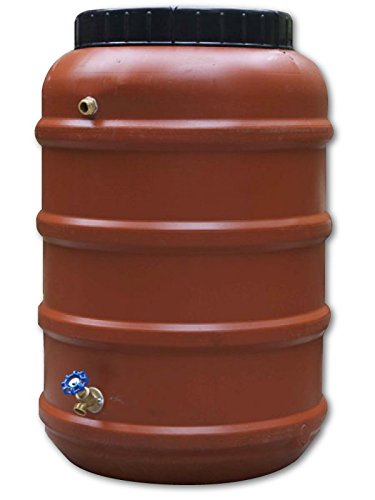 Rain Barrel, DIY Kit, Made from Previously Used Food Grade Barrel