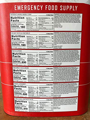 ReadyWise 124 Serving Ultimate Preparedness Pack, 25 Year Shelf Life