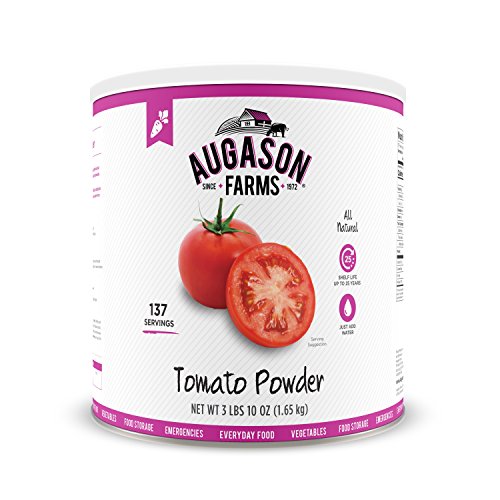 Augason Farms Tomato Powder Emergency Food Storage 3 lbs 10 oz