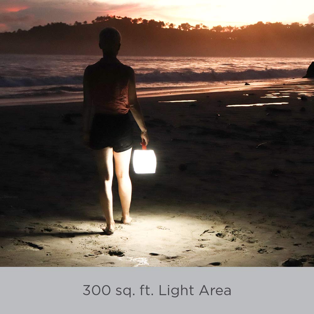 LuminAID PackLite Hero 2-in-1 Supercharger | Portable Solar Phone Charger & Lantern