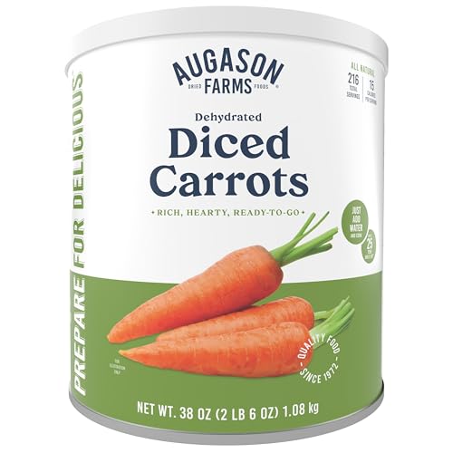 Augason Farms Dehydrated Diced Carrots