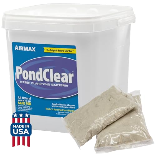 Airmax PondClear Packets, Beneficial Bacteria & Enzyme Clarifier Treatment with Ecoboost PRx