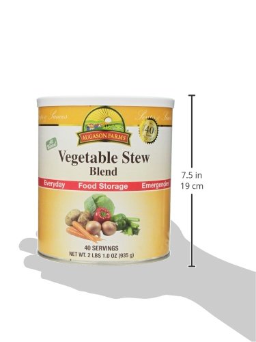 Augason Farms Vegetable Stew Blend 2 lbs 0.5 Oz