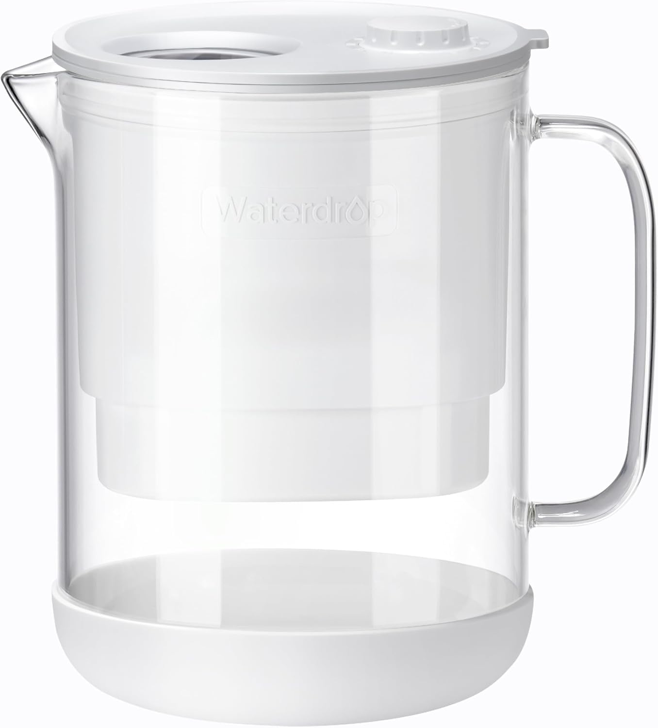 Waterdrop Glass Water Filter Pitcher