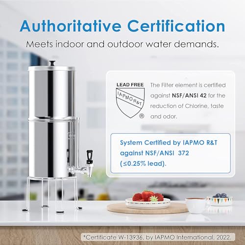 Waterdrop Gravity-fed Water Filter System — 2.25G King Tank Series