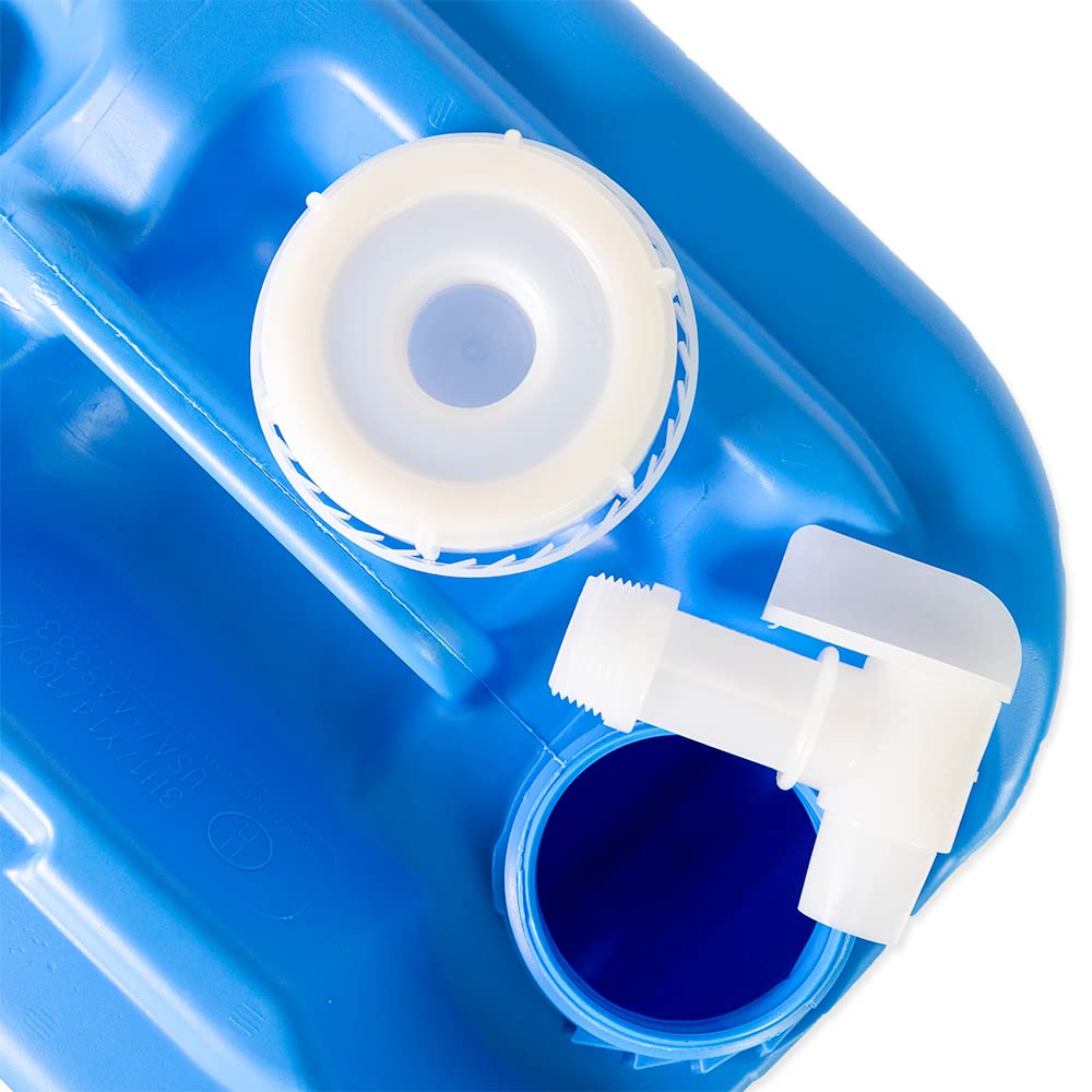 Valley Food Storage 5 Gallon Stackable Water Containers (3-Pack)