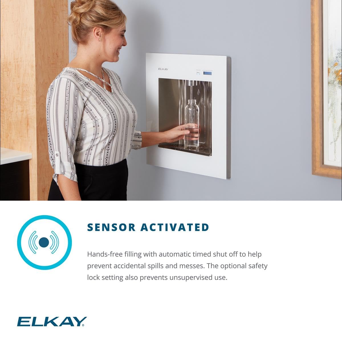 Elkay LBWDC00WHC Water Dispenser, Aspen White