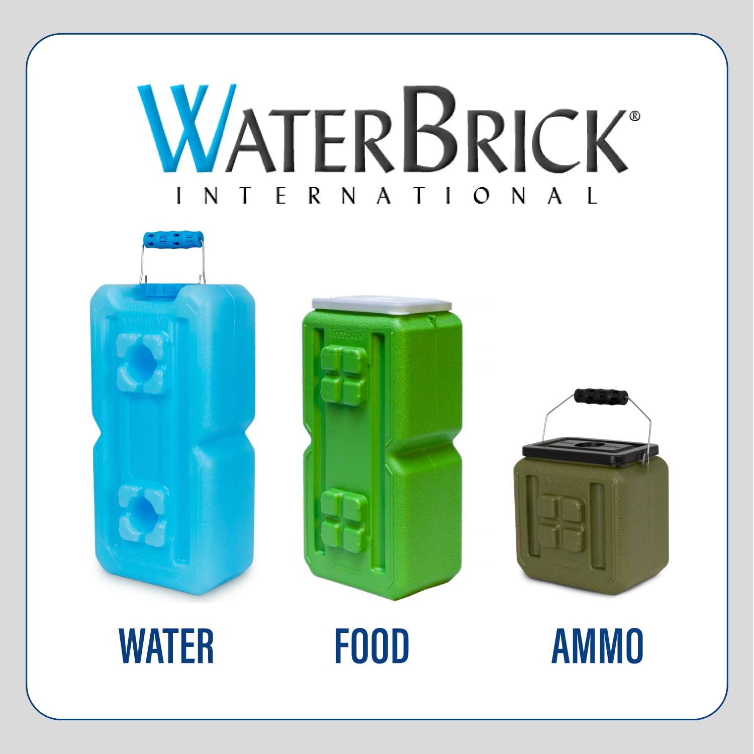WaterBrick Water Storage Containers