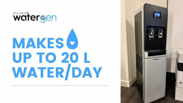 Solaris WaterGen Atmospheric Water Generator - Clean Water Mill
