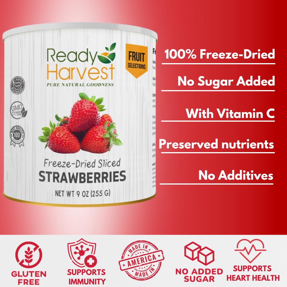 Ready Harvest Freeze Dried Strawberries