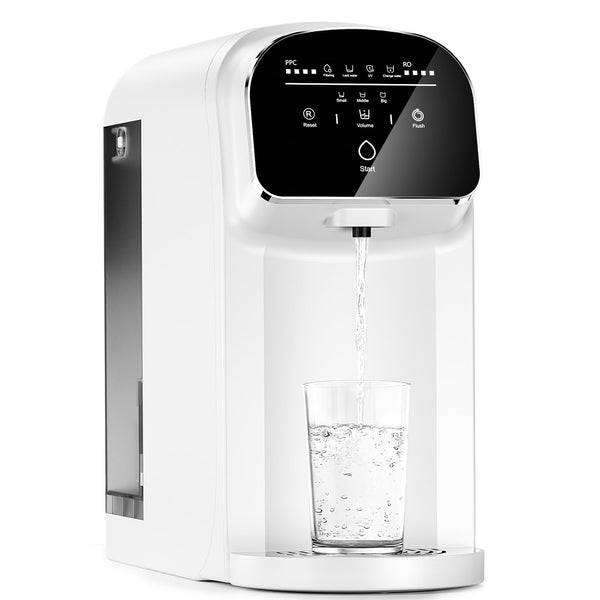 Portable Water From Rever Aigerri Portable Countertop Reverse Osmosis Water Filter with UV, 5-St ...