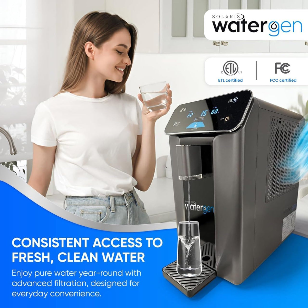 Solaris WaterGen A10 Atmospheric Water Generator - Clean Water Mill