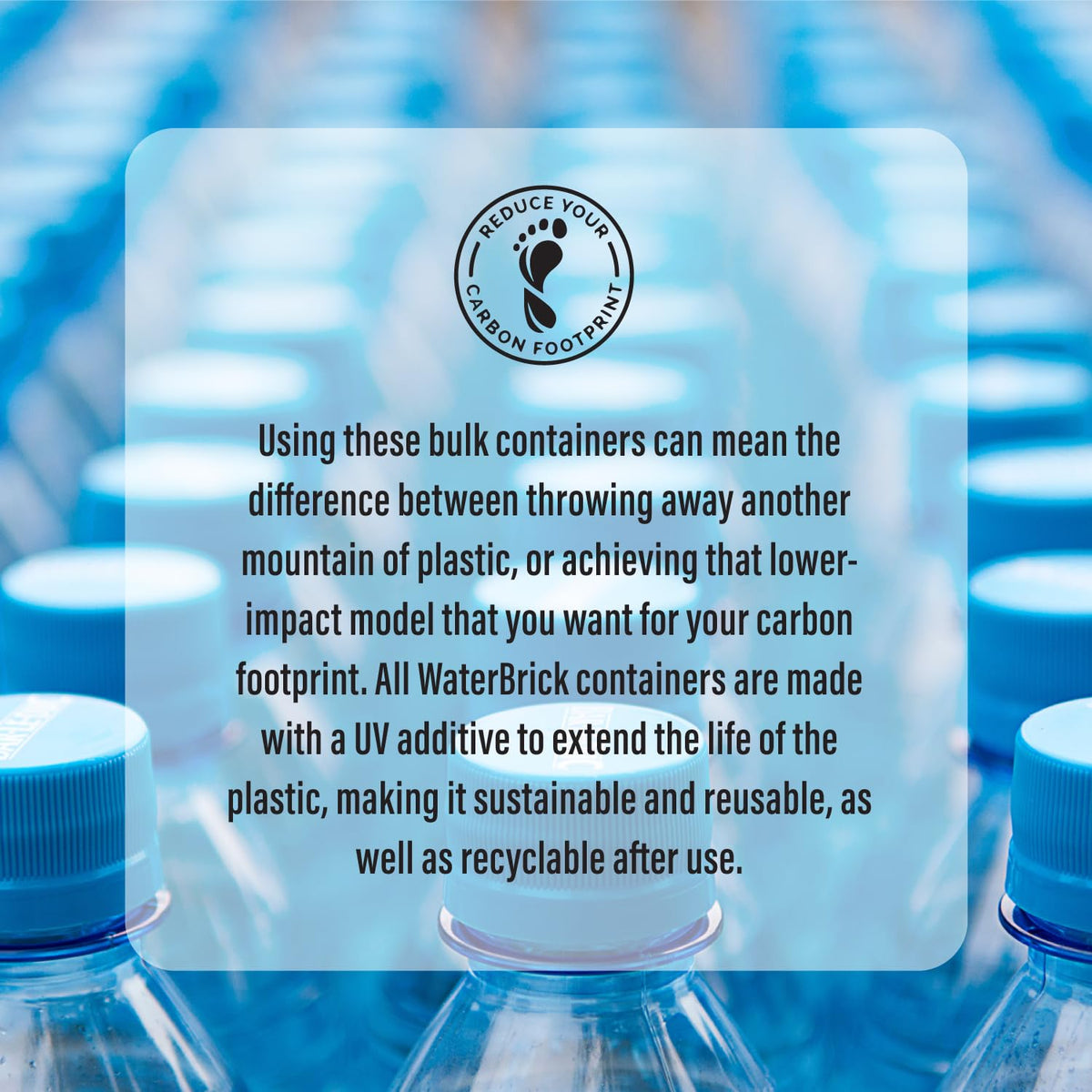 WaterBrick Water Storage Containers