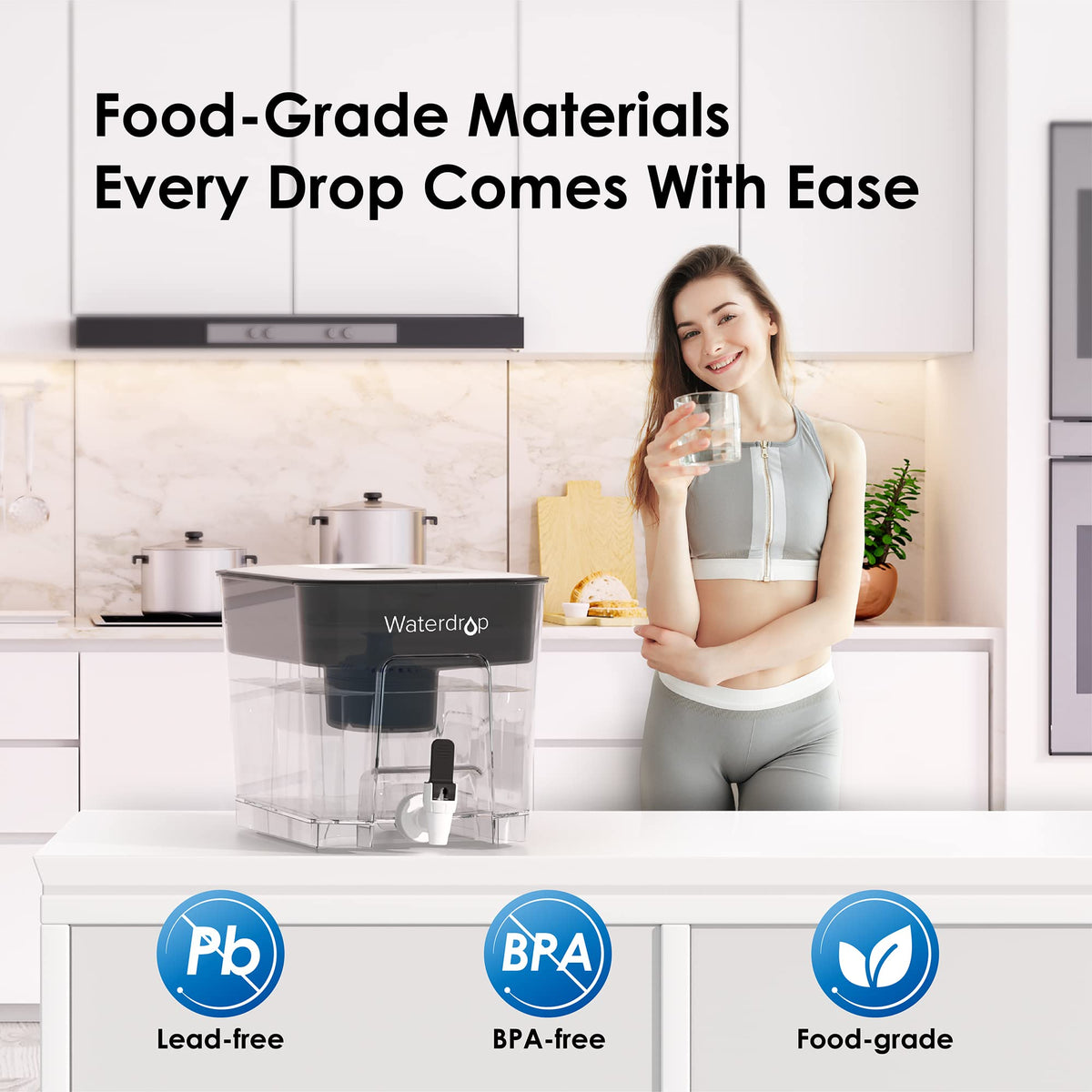 Waterdrop Alkaline Water Filter Dispenser