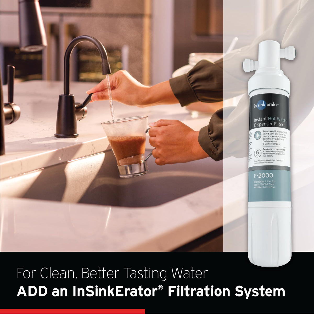 InSinkErator Stainless Steel Tank, H250C-SS HOT250 System, Single-Handle Faucet in Chrome with2/3-Gallon Instant Hot Water Dispenser