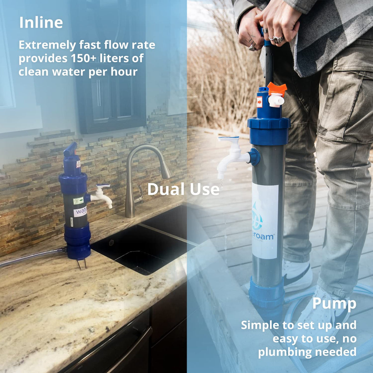 ROAM Filter Mini Portable Water Filter System