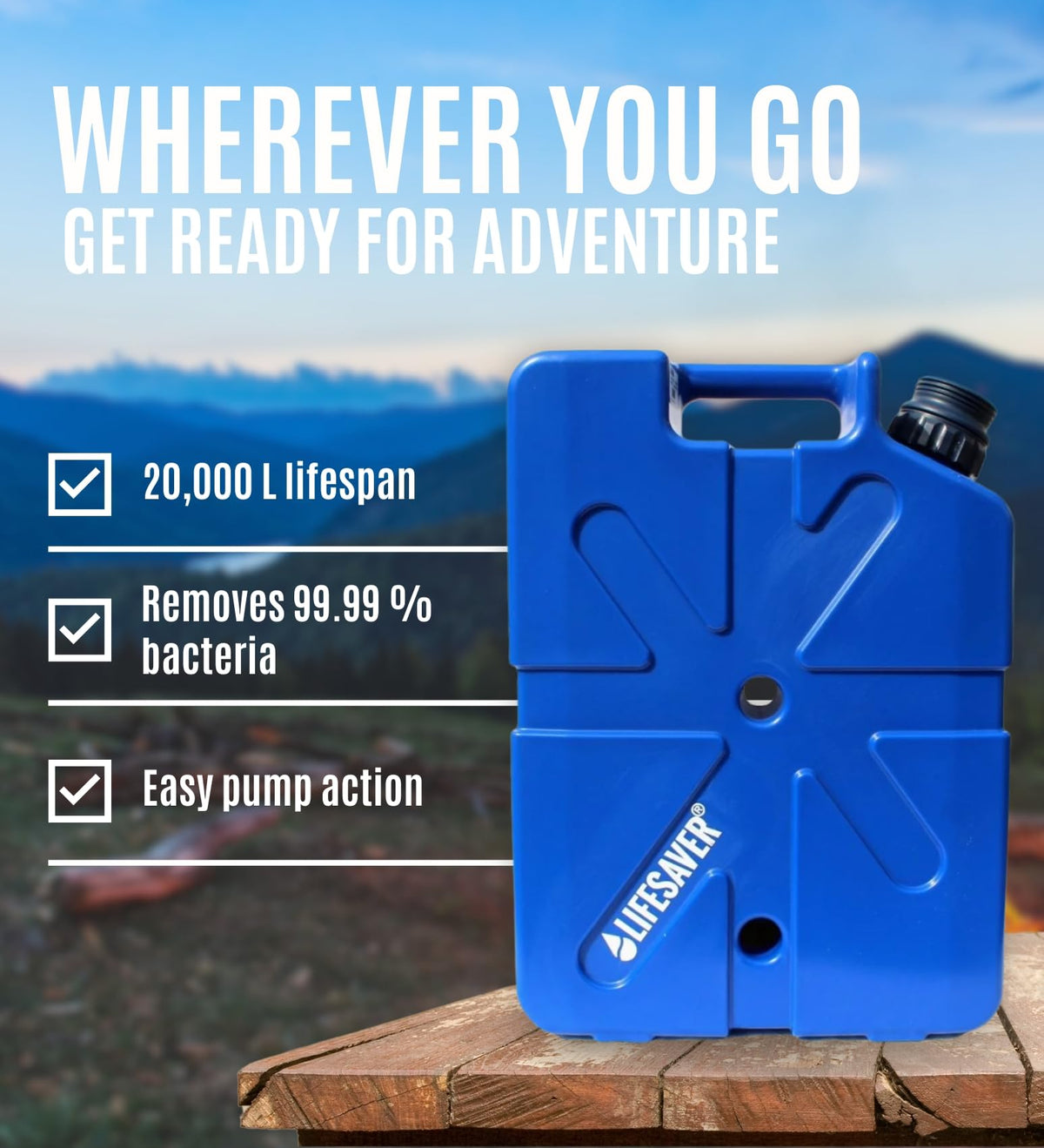 Lifesaver Jerrycan Water Purifier