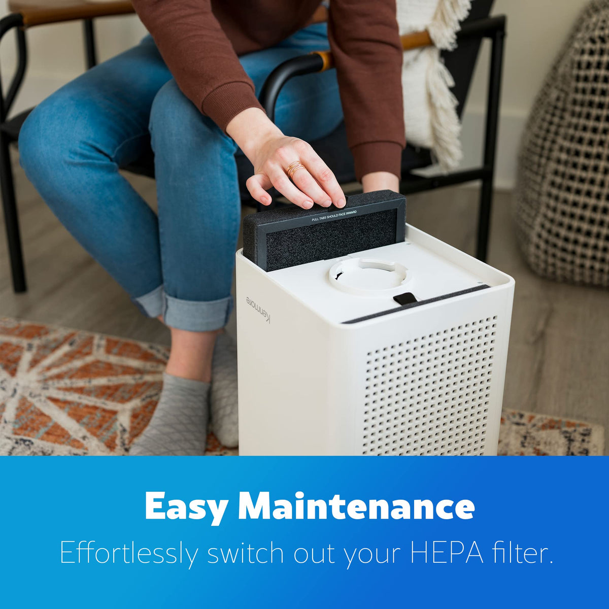Kenmore PM2010 Air Purifier with H13 True HEPA Filter