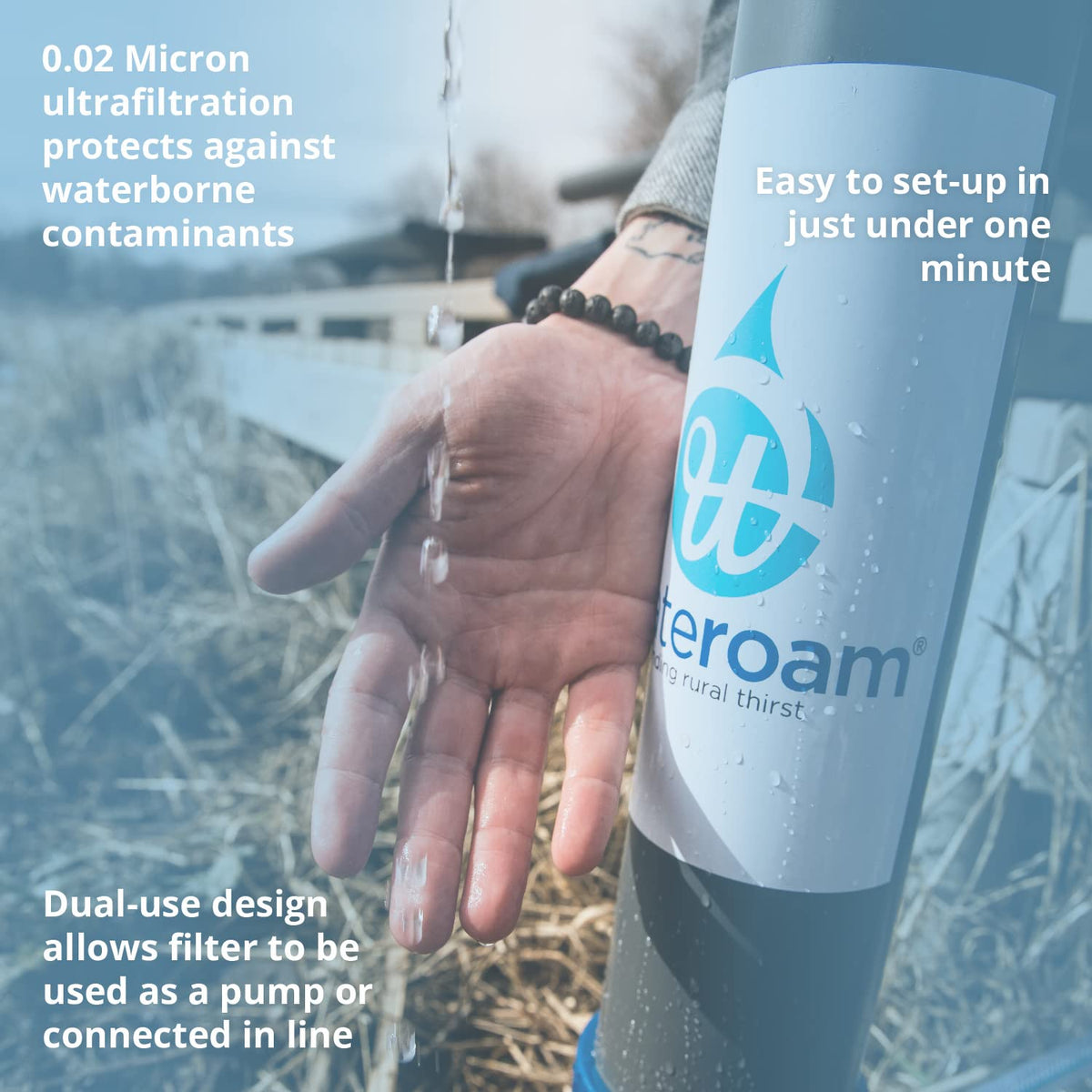 ROAM Filter Mini Portable Water Filter System