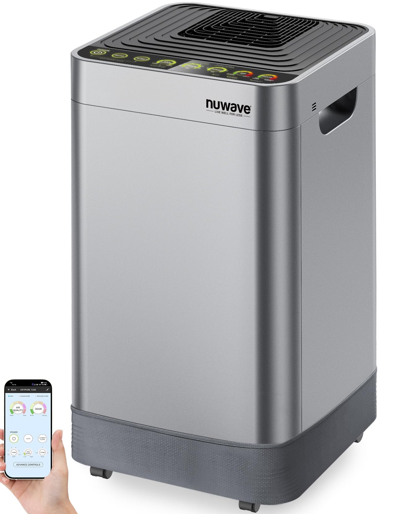 Nuwave Air Purifier for Extra Large Room 2934 Sq Ft