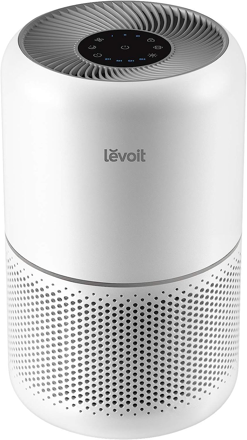 LEVOIT Air Purifier 3-in-1 Filter with HEPA sleep mode, Remove Dust Smoke Pollutants Odor