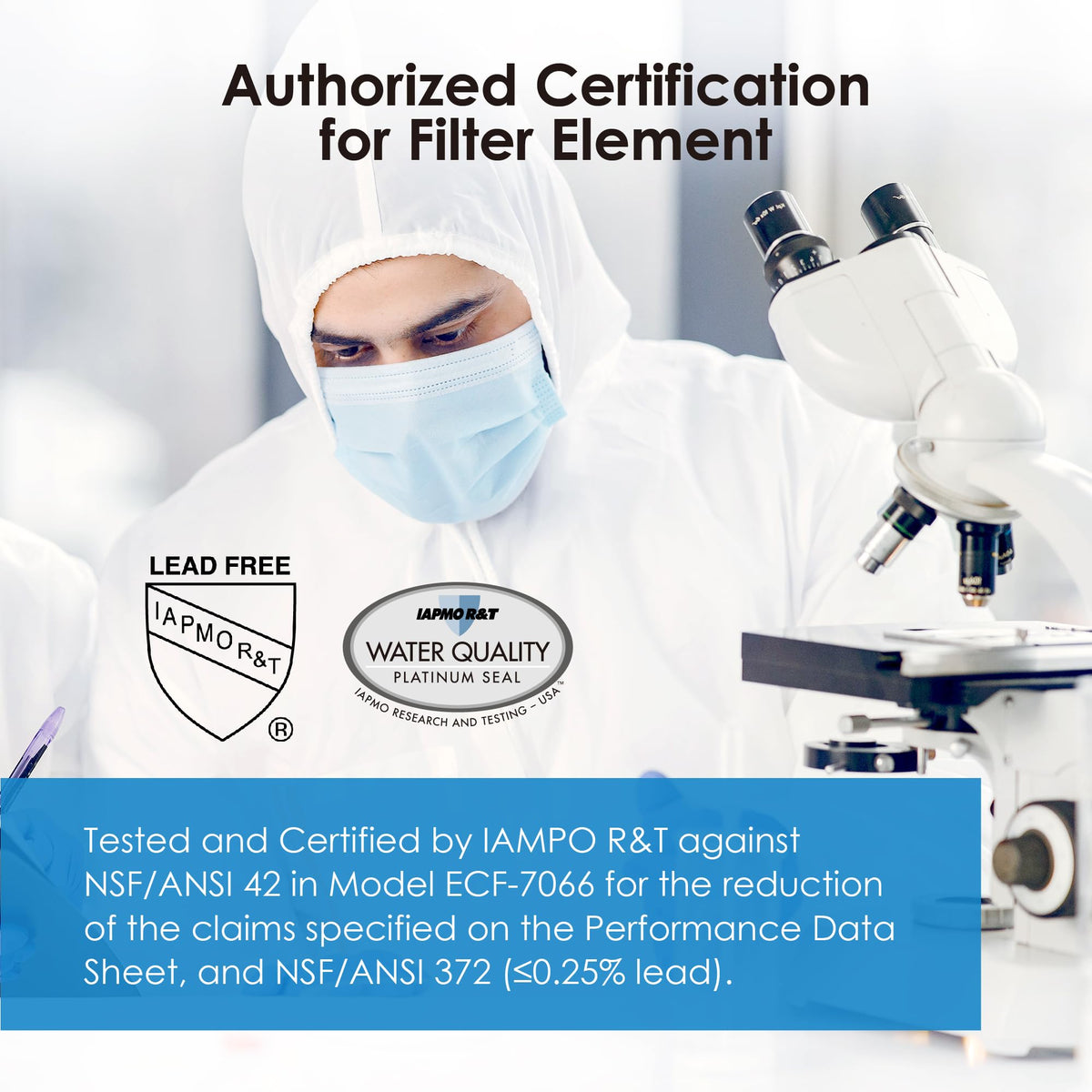 Waterdrop NSF/ANSI 42&amp;372 Certified Water Filter, Replacement for Berkey® BB9-2®, ProOne® or Alexapure® and Waterdrop King Tank Series, (Pack of 2)