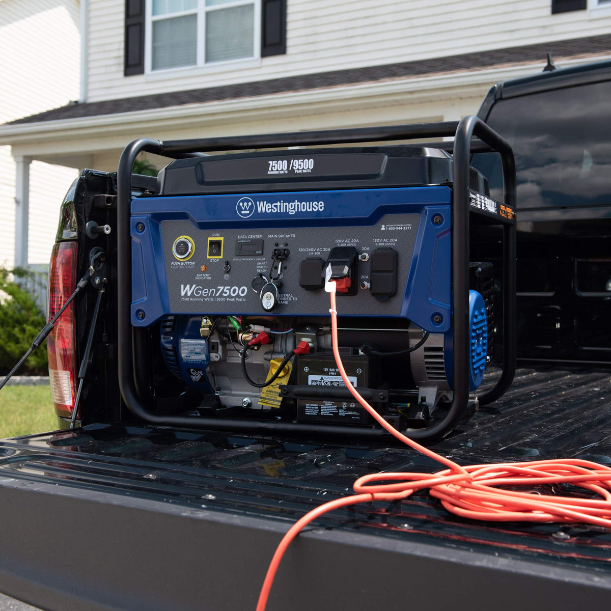 Westinghouse WGen7500 Portable Generator with 9500 Peak Watt