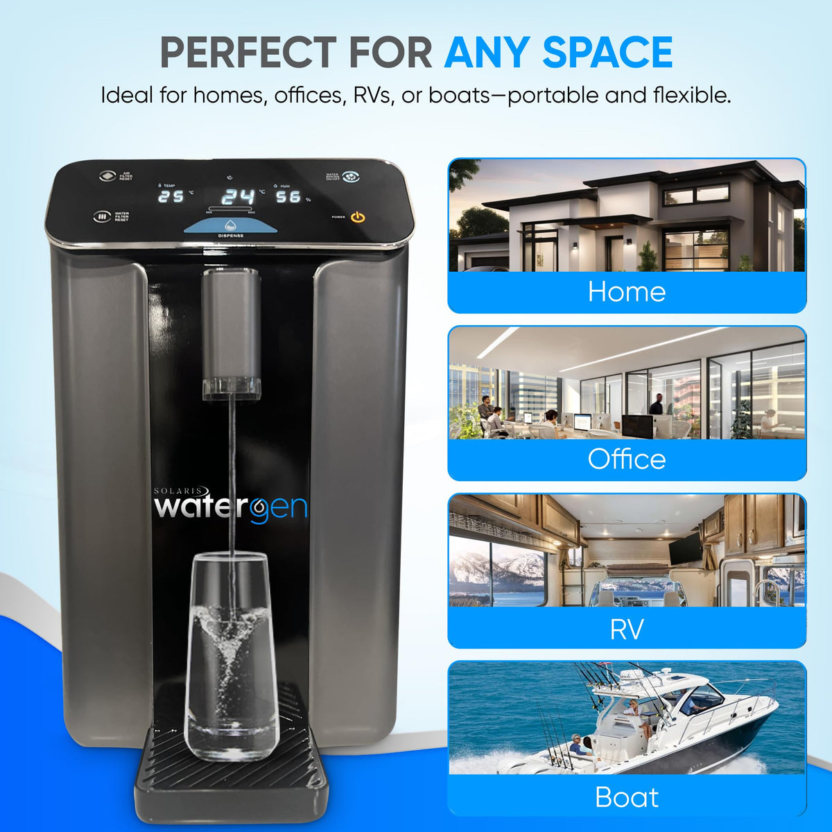 Solaris WaterGen A10 Atmospheric Water Generator - Clean Water Mill