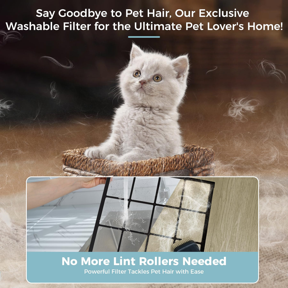 AROEVE Air Purifiers For Home Large Room Up to 1395 Sq Ft