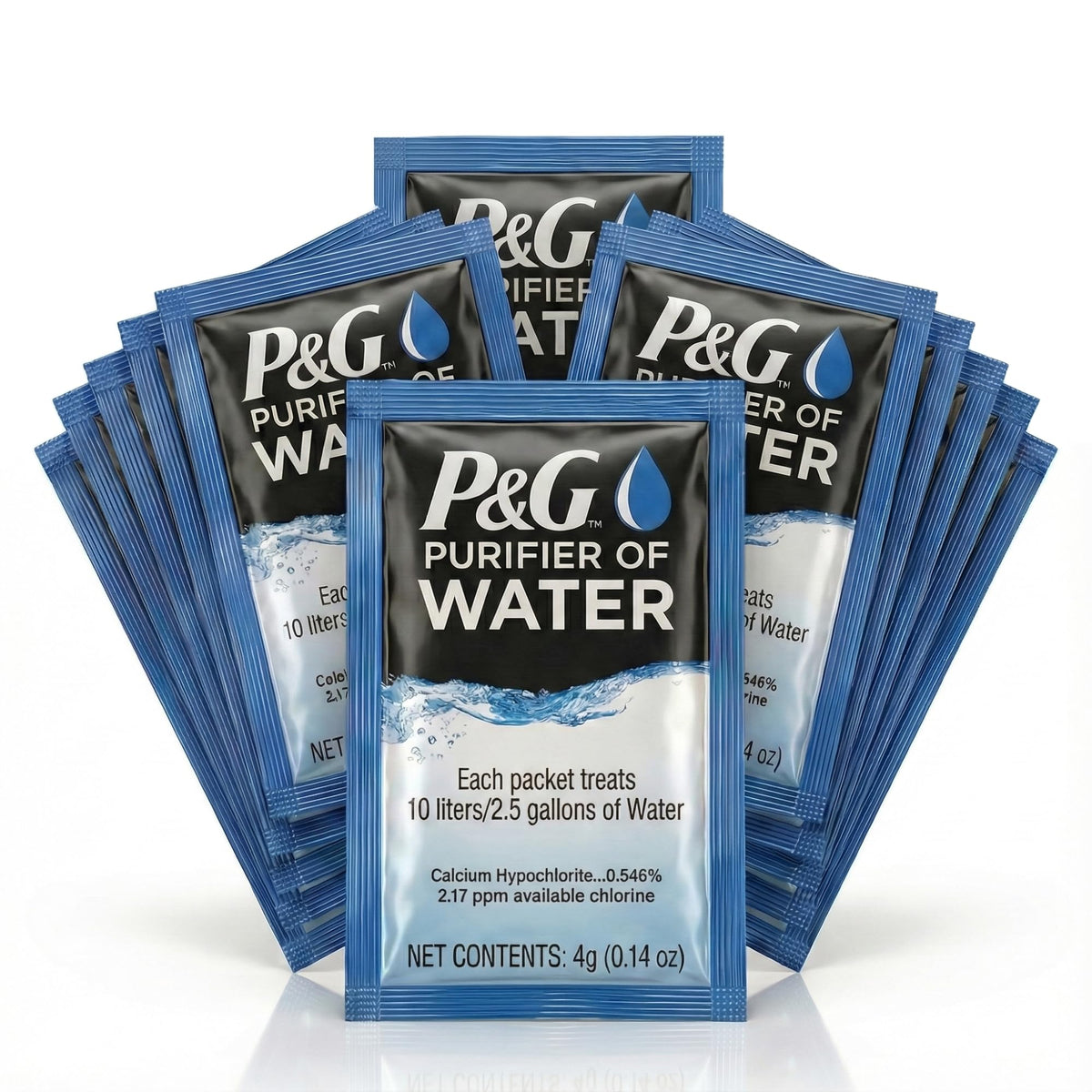 P&amp;G Purifier of Water Portable Water Purifier Packets