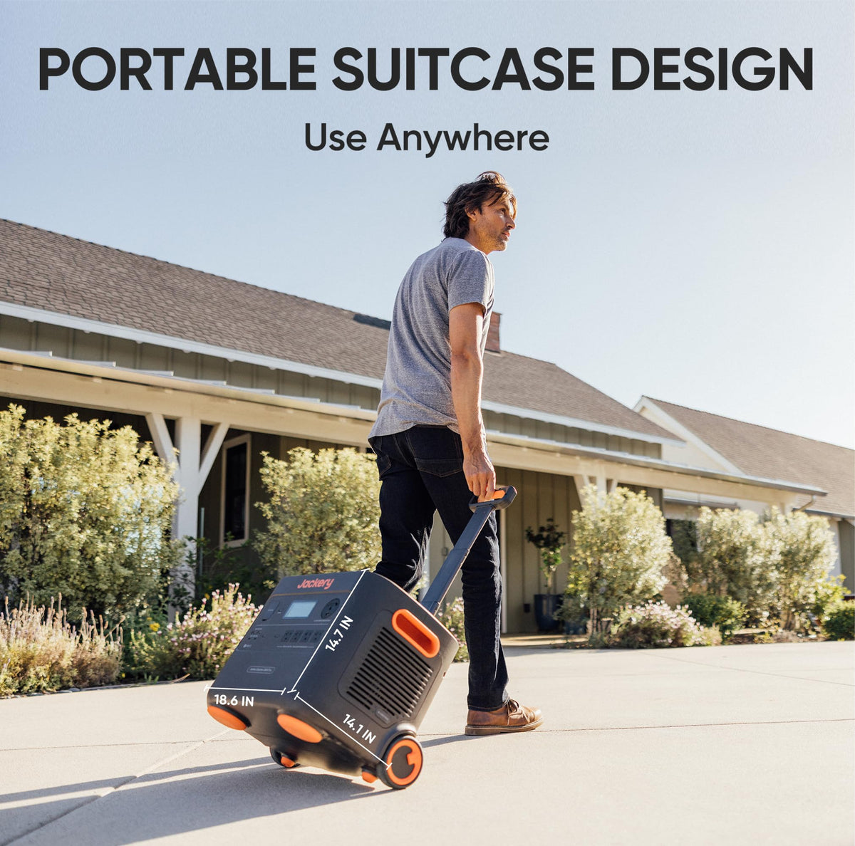 Jackery Portable Power Station Explorer 2000 Plus, Solar Generator