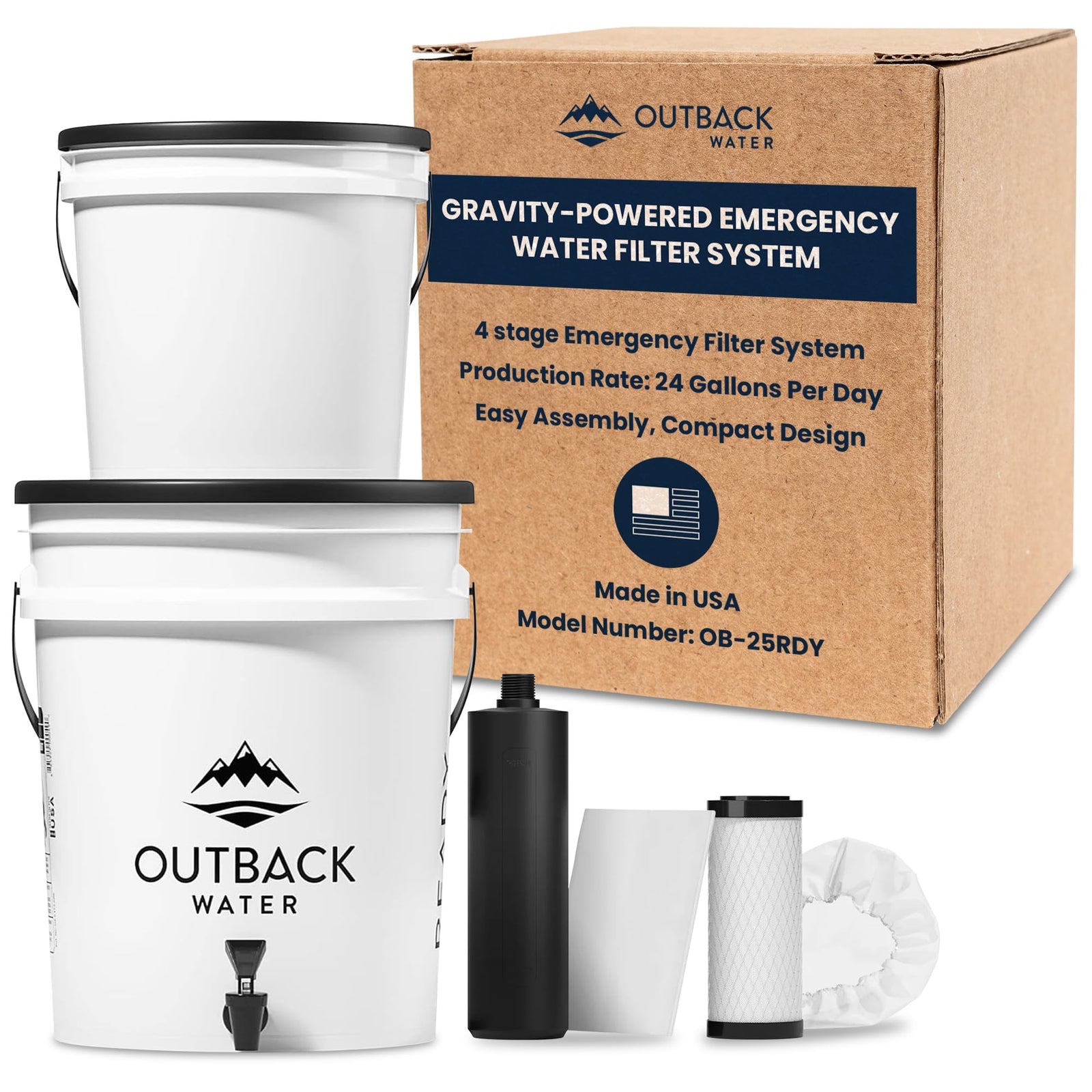 Outback Emergency Drinking Water Filter System