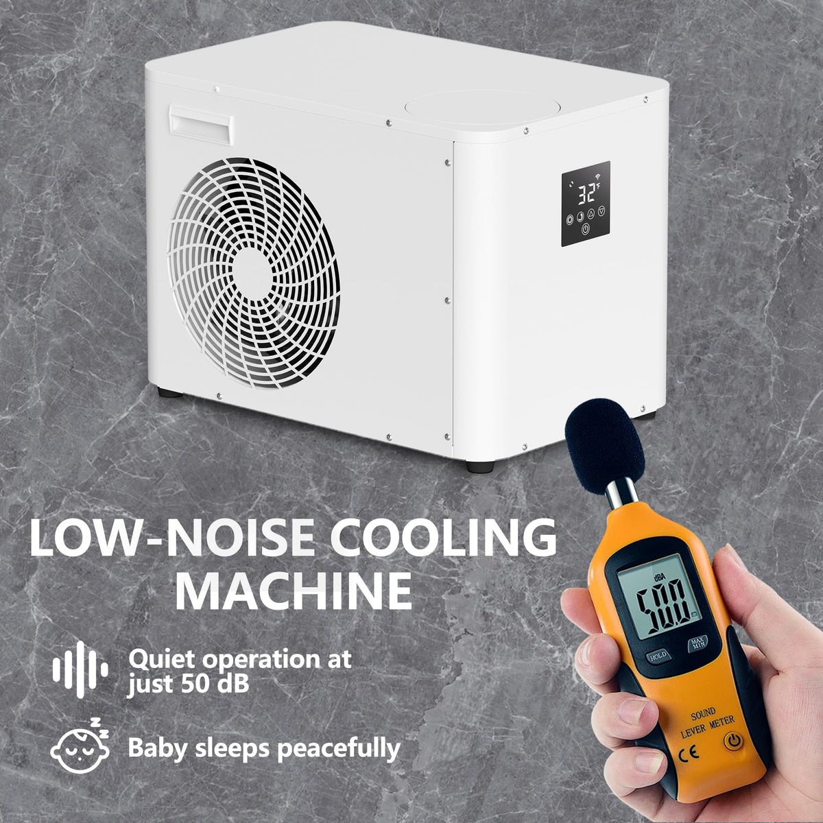 Deeptime 1HP Ice Bath Chiller