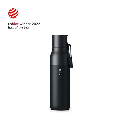 LARQ Bottle Filtered - Insulated Stainless Steel Water Bottle BPA Free - 17 oz.