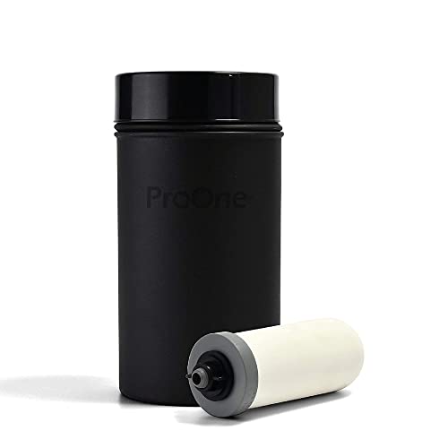 ProOne Scout II Personal Compact Gravity Water Filter System with 5-Inch Prepper Filter, Portable, Personal Water Filter for Hiking and Camping
