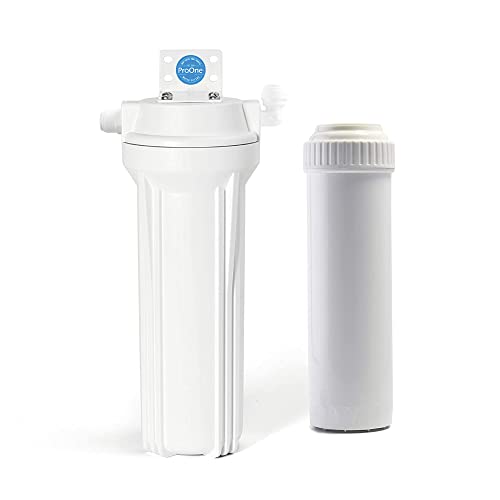 ProOne ProMax Under-Sink Water Filter, Under-Counter Water Filtration System (Faucet Included)