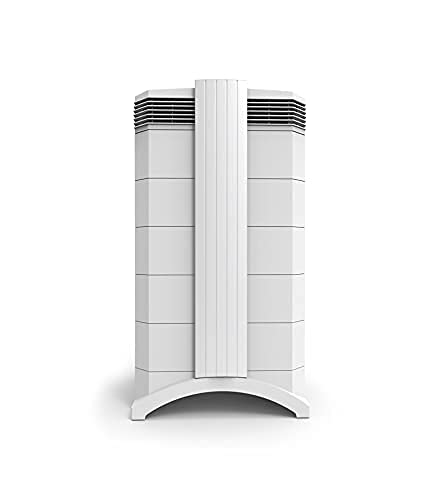 IQAir HealthPro Plus – Medical-Grade Air Purifier with H13 HyperHEPA Filter for Particles, Gases, & Odors – Bacteria, Viruses, Airborne Infections, Allergies, Pets, Asthma, Smoke, Pollen, Dust; Swiss Made, White