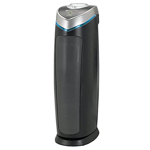 Germ Guardian True HEPA Filter Air Purifier with UV Light Sanitizer, Eliminates Germs, Filters Allergies, Pollen, Smoke, Dust Pet Dander, Mold Odors, Quiet 22 inch 4-in-1 Air Purifier for Home AC4825E