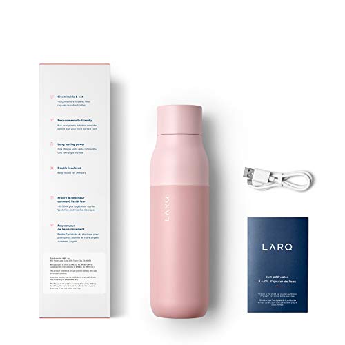 Self-Cleaning and Insulated Stainless Steel Water Bottle with UV