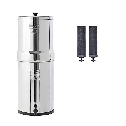 Crown Berkey Gravity-Fed Water Filter with 2 Black Berkey Purification Elements