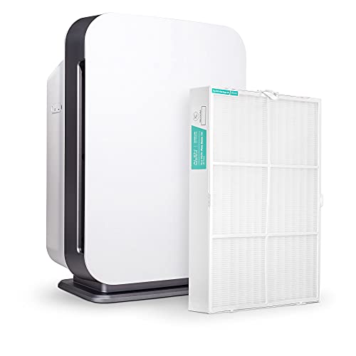 Alen BreatheSmart 75i Large Room Air Purifier, Medical Grade Filtration H13 True HEPA for 1300 Sqft, 99.99% Airborne Particle Removal, Captures Allergens, Bacteria, Mold, in White, Allergies