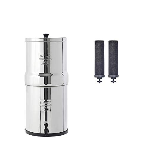 Big Berkey® Gravity-Fed Water Filter with 2 Black Berkey