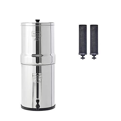 Imperial Berkey Gravity-Fed Water Filter with 2 Black Berkey Purification Elements