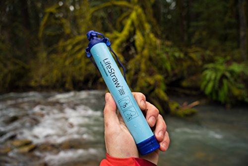 LifeStraw – Peak Series – Filtre à eau personnel ultraléger pour filtration de secours, urgence, survie et hydratation, sans BPA, bleu montagne LifeStraw – Peak Series – Filtre à eau personnel ultraléger pour filtration de secours, urgence, survie et hydratation, sans BPA, bleu montagne