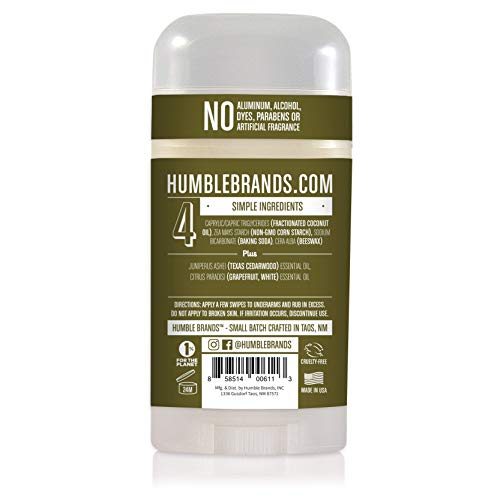 Humble All Natural Deodorant |Aluminum and Paraben Free