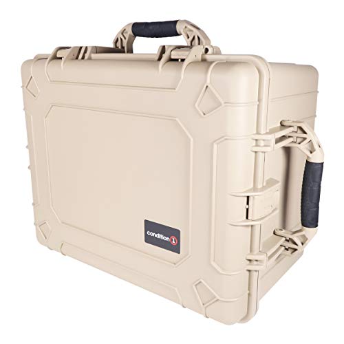 Waterproof Protective Hard Case with Foam - IP67 Rated